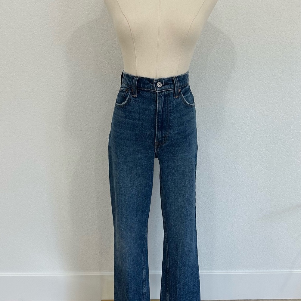 Abercrombie & Fitch Blue Straight - Leg Jeans